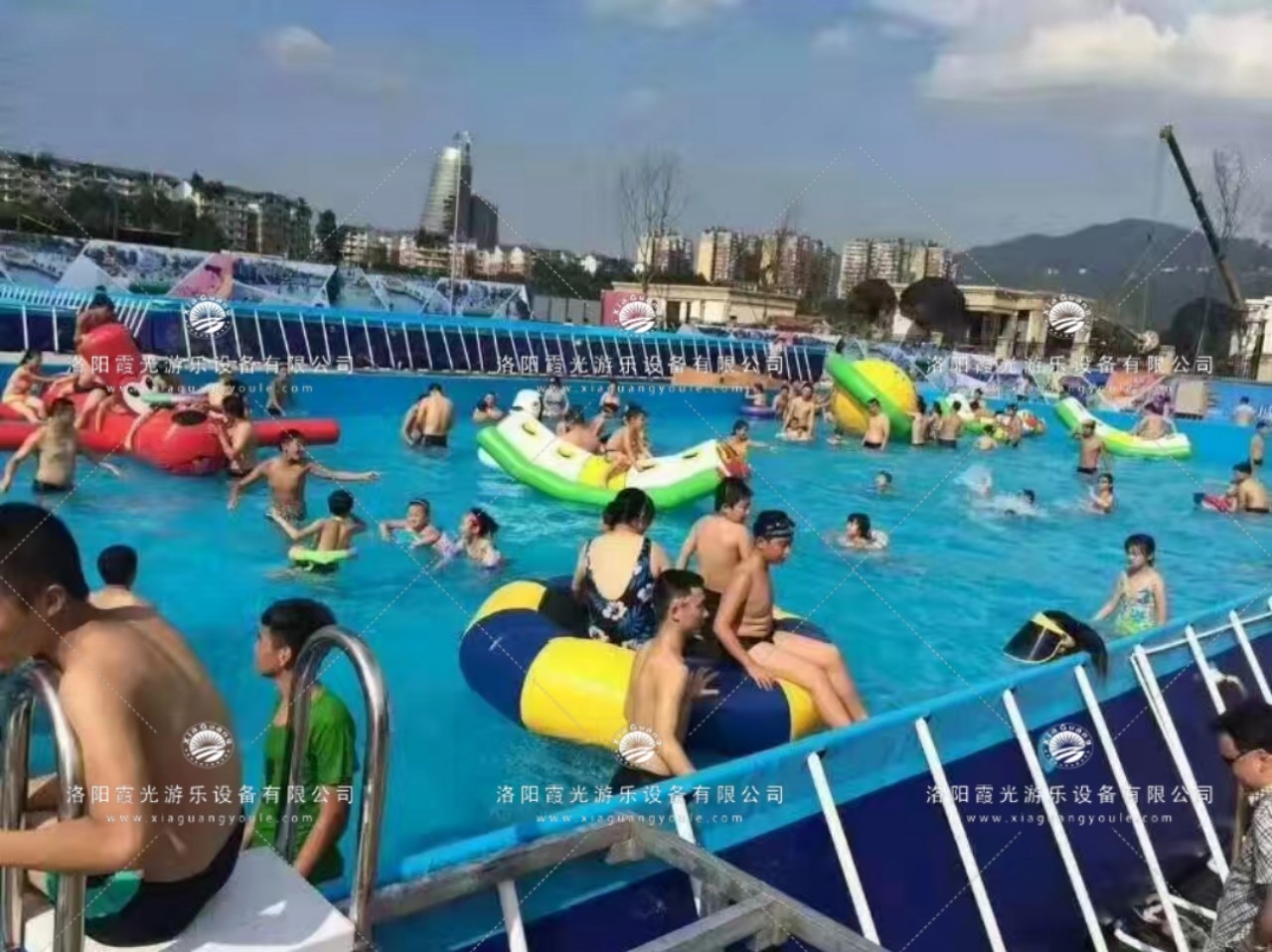 福州水上乐园支架泳池